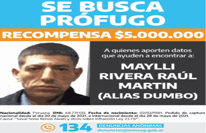 Desapareció Dumbo “No hay pistas sobre el paradero del capo narco de Villa Lugano”