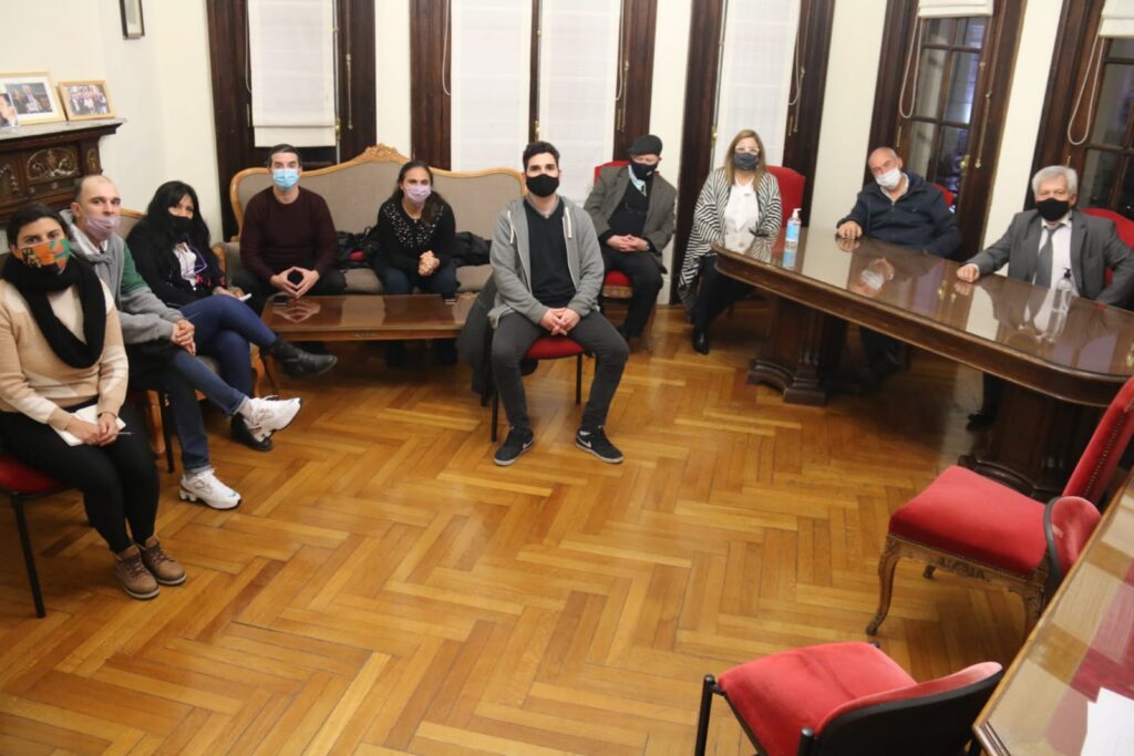 Comuneros, referentes sociales de Saavedra y de Platense se reunieron con legisladores del Frente de Todos