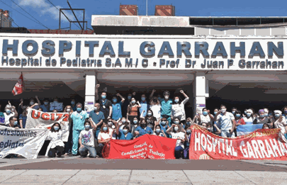 Se realizó un paro de actividades en el hospital Garrahan