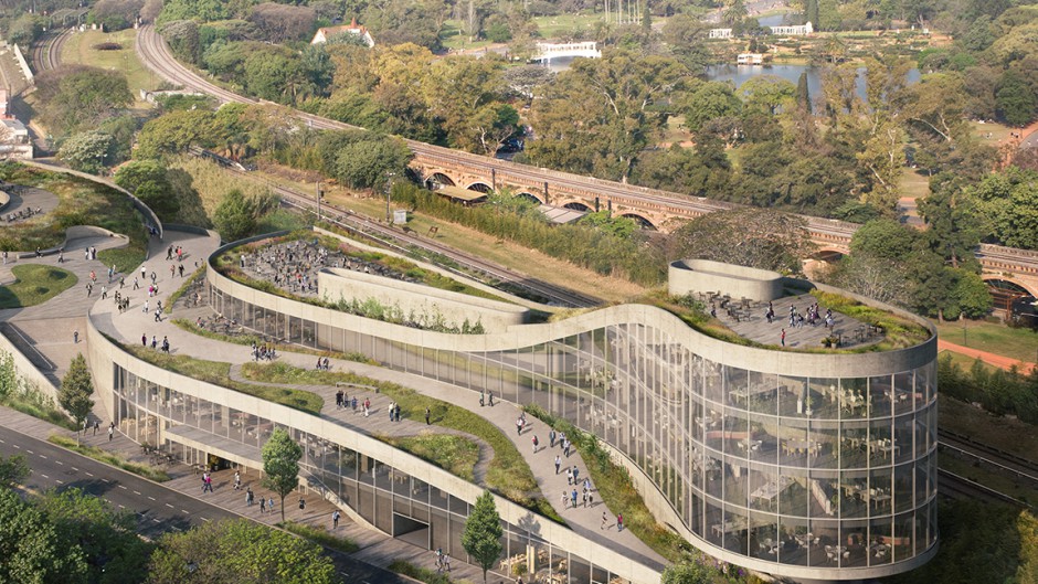 Inician obras para convertir el ex estacionamiento del Hipódromo en un centro con oficinas y comercios