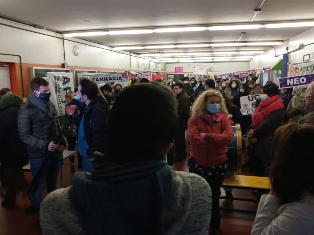 Parque Patricios: trabajadores del Hospital Garrahan están de paro por un salario inicial de $99.000