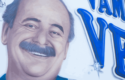 Mural homenaje a Jorge Guinzburg