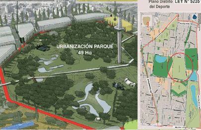 Venden una hectárea del Parque de la Ciudad