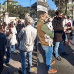 Comuneros llegaron hasta el hospital Piñero pata hablar con los trabajadores