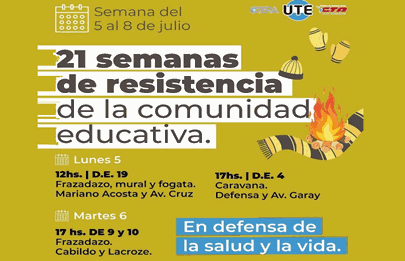 Resistencia docente contra el “negacionismo” de Larreta