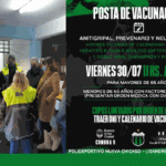 Vacunación en la iglesia de San Cayetano a personas en situación de calle