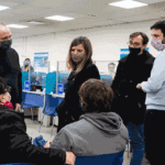 La Directora de Anses visitó oficinas de Parque Chacabuco