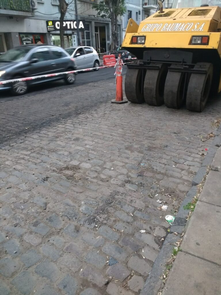 Abasto: vecinos protestarán contra el intento del GCBA de asfaltar los adoquines de Bustamante