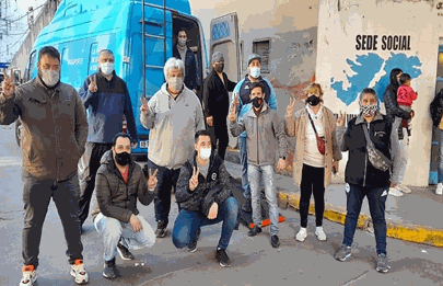 El Presidente Comunal visitó operativo del RENAPER