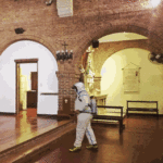 Sanitizan la parroquia San Saturnino y San Judas Tadeo