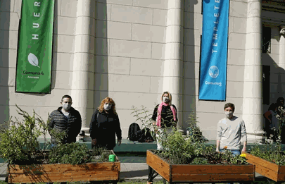 Se inauguró la Huerta Urbana en El Templete de Parque Patricios