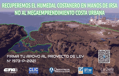 Proyecto de defensa de los espacios públicos de la Costanera Sur