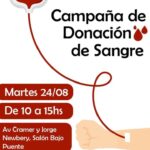 La Cruz Roja Saavedra participa en una campaña para donar sangre en la Subsede Comunal 13