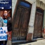 Ciudad rematará un edificio de Almagro y los vecinos piden que allí se amplíe un jardín público