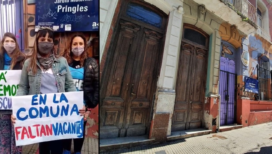 Ciudad rematará un edificio de Almagro y los vecinos piden que allí se amplíe un jardín público