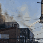 Incendio de gran magnitud en el barrio de Barracas