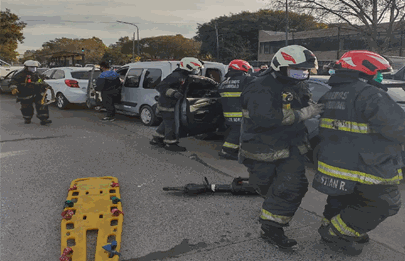 Terrible choque en Soldati con un muerto y heridos