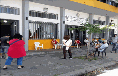 Jornada de vacunación y testeo en el club San Martín