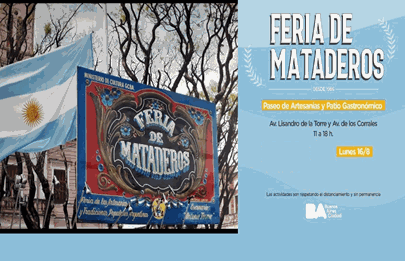 La Feria de Mataderos recuerda al General San Martin