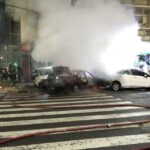 Flores: una mujer murió a raíz de un choque múltiple en San Pedrito y Alberdi