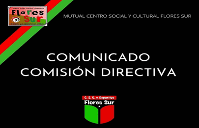 El club Flores Sur renueva sus autoridades