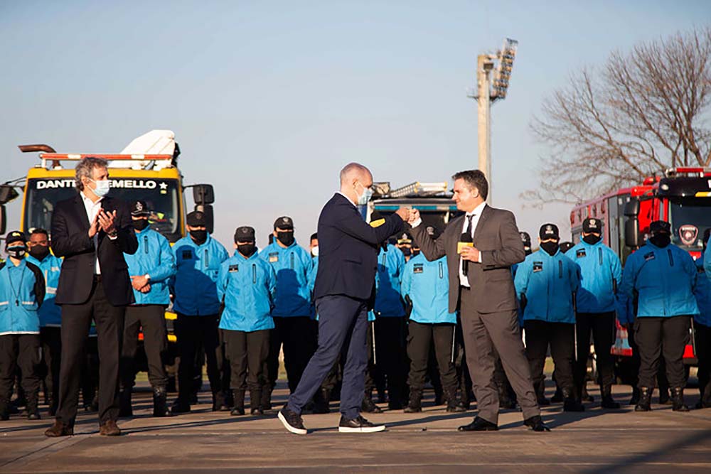 Rodríguez Larreta le tomó juramento a D´Alessandro como nuevo ministro