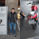 Motoquero con licencia falsa por las calles de Mataderos