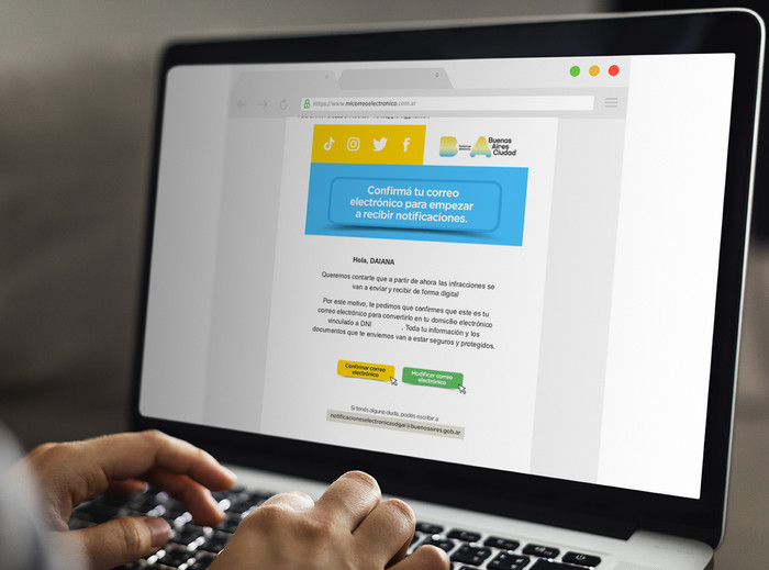 Ciudad empezó a utilizar la notificación electrónica de infracciones y resoluciones
