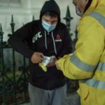 Por las bajas temperaturas, Ciudad refuerza el Operativo Frío para asistir a gente sin techo
