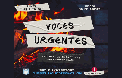 Club Ercilla: “Voces urgentes” lecturas de cuentistas contemporáneas
