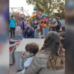 María Eugenia Vidal visitó el Parque Saavedra