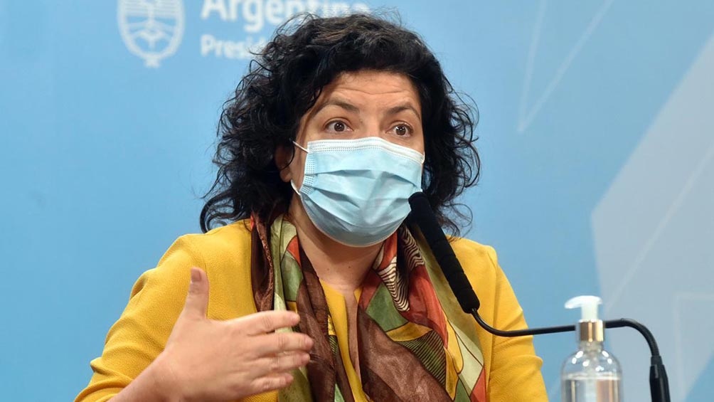 Vizzotti aseguró que la variante Delta “está cerquita de ser comunitaria”