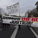 Movilización para pedir justicia por el parrillero asesinado en la General Paz