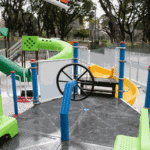 Fue inaugurado nuevo Patio de Juegos en Parque Chacabuco