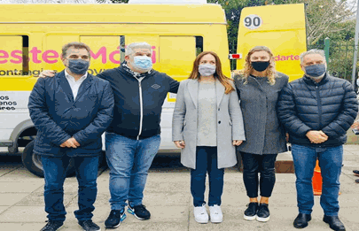Vidal paseo por Liniers, Mataderos y barrios del sur en las últimas horas de campaña