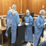 Operativo DetectAR en escuela de Mataderos