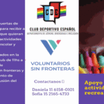 Apoyo escolar y actividades recreativas en Deportivo Español