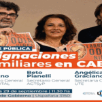 Clase publica en la puerta de la Jefatura de Gobierno porteño