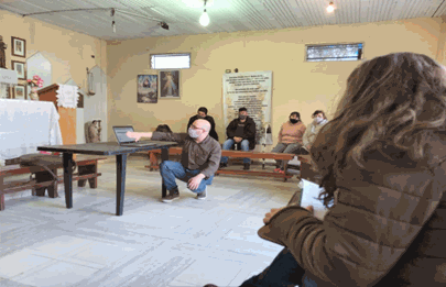 Informe sobre la obra de agua en la Villa 15 de Lugano