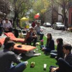 Día de la Movilidad Sustentable: celebran un Parking Day con actividades recreativas en Holmberg y Echeverría