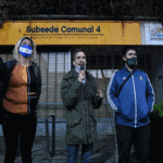 Vecinos de la Comuna 4 se movilizaron por la reapertura de la subsede
