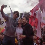 Tetaz y Lousteau cerraron la campaña de la UCR porteña en Plaza Houssay