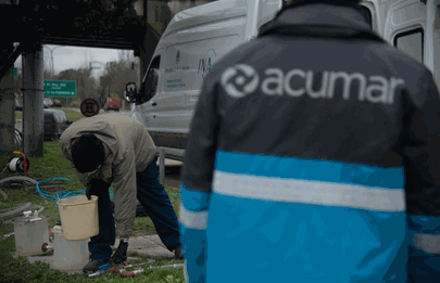Monitoreo de la red completa de agua subterránea de la Cuenca