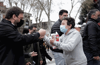 Leandro Santoro relanza su campaña desde Lugano