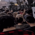 Una multitud acompañó a Milei en un acto en Liniers