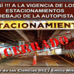 Silvia Sbravatti: “No al cierre el estacionamiento en el Pasaje de las Ciencias