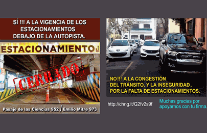 Siguen los problemas por el estacionamiento en Parque Chacabuco