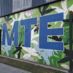 El Movimiento de Trabajadores Excluidos pintó un mural en el frente de la planta de reciclaje de Saavedra