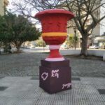 Balbín y Larralde: Ale Giorgga y Fa Uno Art pintaron la “otra copita” de Saavedra