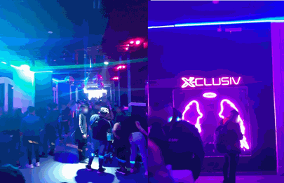 Fiesta clandestina en bar de Flores